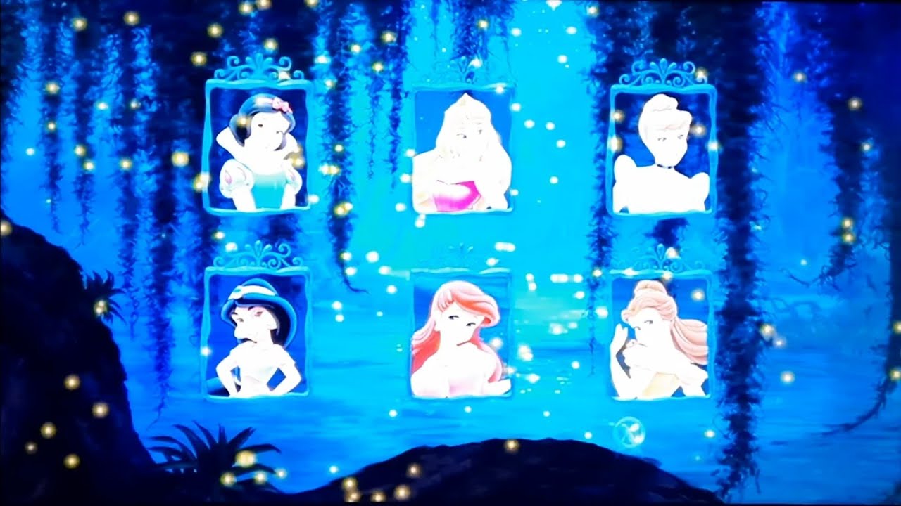 The Princess and the Frog (2009) - What Do You See: Princess Portraits Game (In 4K)