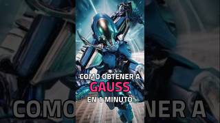 Como obtener a Gauss #warframe #warframecommunity #warframes #tennocreate