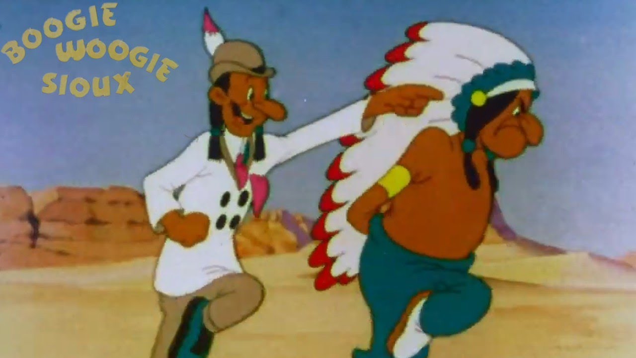 Boogie Woogie Sioux 1942 Walter Lantz Swing Symphony Cartoon Short Film
