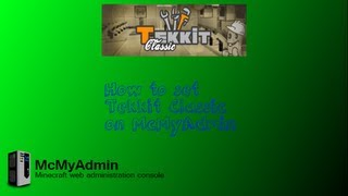 how to get Tekkit classic on McMyAdmin screenshot 4
