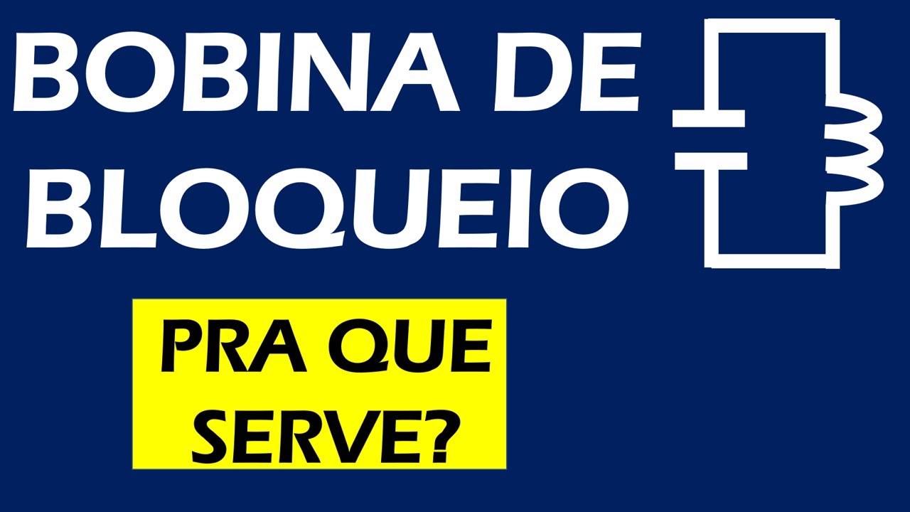 Para que serve a bobina de bloqueio numa subestação de alta tensão?