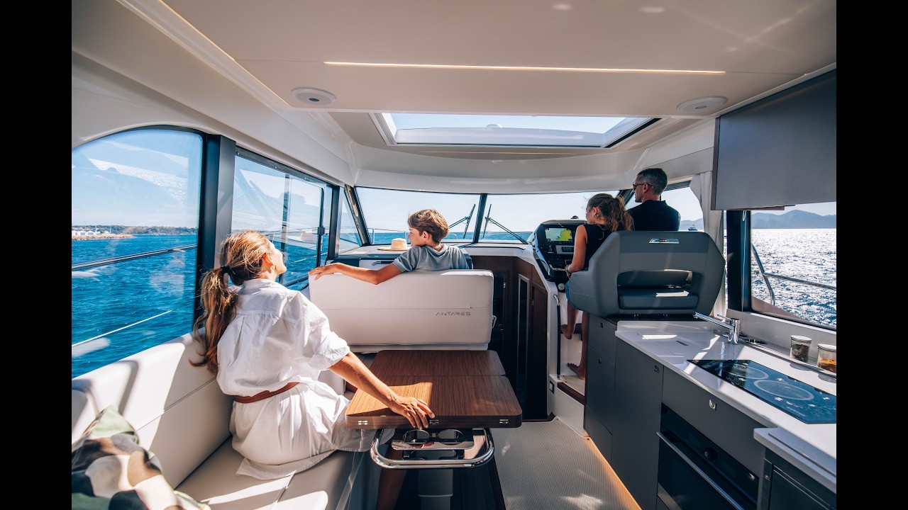 ⁣Step aboard the BENETEAU Antares 12 Coupe | Full Walkthrough