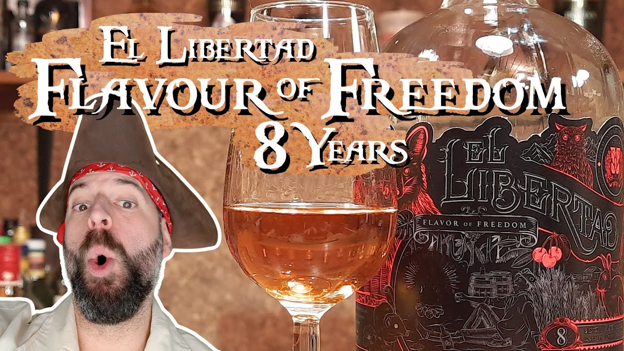 Sherry-Spiced Rum Deluxe: El Libertad 8 Years Flavor of Freedom 🍒