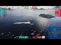 World of Warships - Super close super crazy match ENUF/RT vs THROW