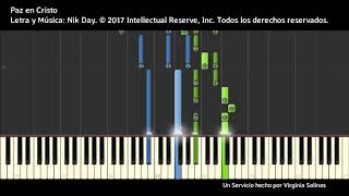 Video thumbnail of "Peace in Christ / Paz en Cristo / LDS / SUD Piano Tutorial"