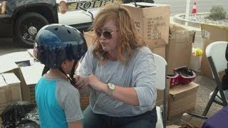 Hundreds of kids show up for bike rodeo
