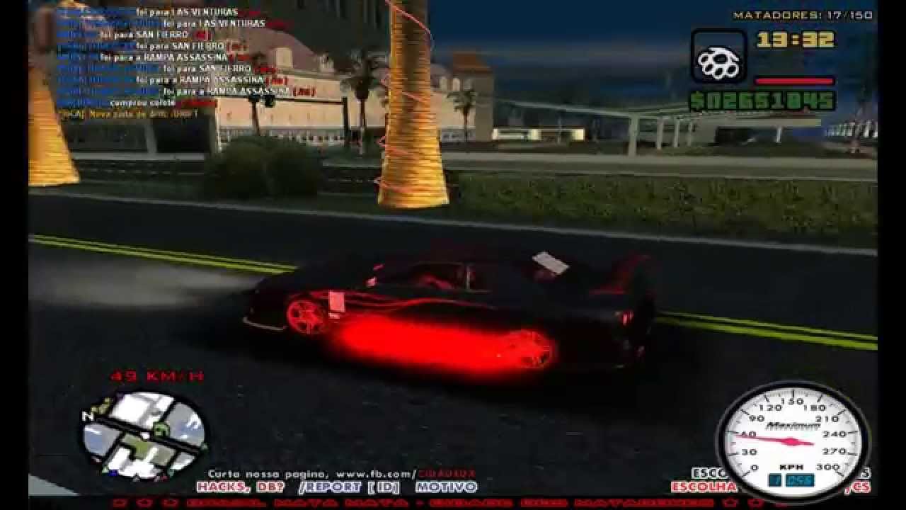 Gta samp, Zuando no server com os adms e master.