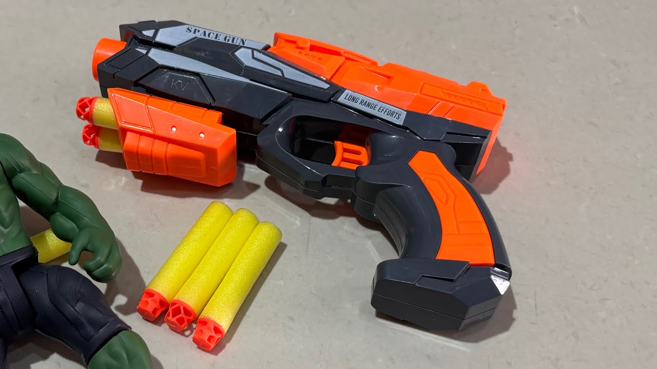 Unboxing Space Gun Long Range Efforts Testing Video 