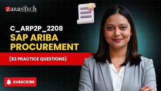 C_ARP2P_2208 - SAP Ariba Procurement (82 Practice Questions) | ZaranTech