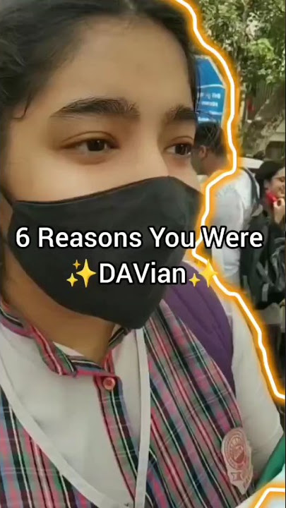 6 Reason you were Davian 😗|| #shorts #dav #davians #arvindgupta #school #schoolshorts