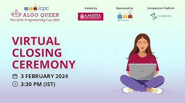 ICPC AlgoQueen 2024 Award Ceremony