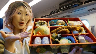 I Bought This Crazy Train Meal in Japan!
