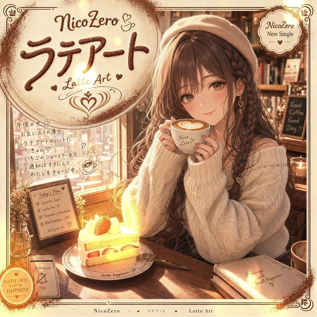 ラテアート / NicoZero【Official Track】 - YouTube