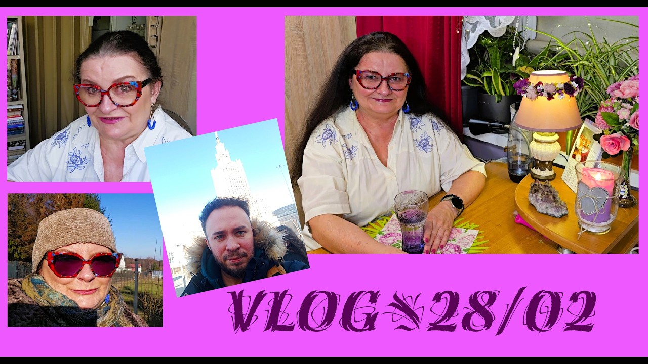 VLOG#28/02/26☕DZIECI W ROZJAZDACH / BĘDĘ FIT / POPOŁUDNIOWY ODLOT / WARSZAWA I WSPOMNIENIA/SPACER