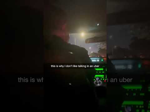Our Uber driver kicked us out…