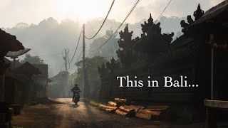Sunrise Street Photography in Bali (Canon R5)