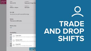 Humanity Tutorial: Allowing Staff to Trade, Release and Drop Shifts screenshot 3