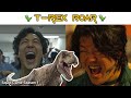 Screams replaced with T-rex Roar! Squid Game Season 1 memes