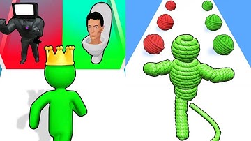 Giant Rush VS Rope-Man Run Max All Levels Gameplay Android,iOS NEW UPDATE