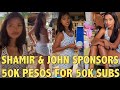  shamirs 50k pesos for 50k subs john helps ray daughter build house off grid living philippines