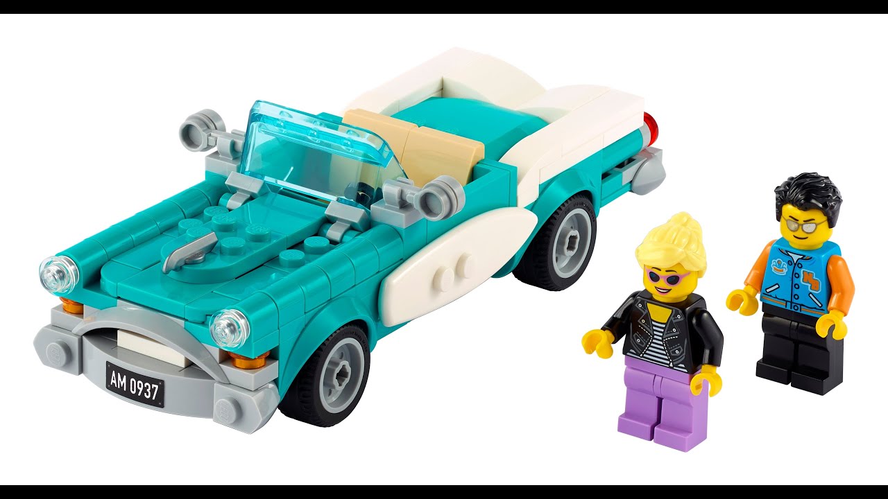 Lego Vintage Car Speed Build Set 