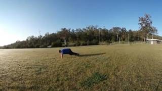 Samsung Gear 360 Workout video - Spider Walk