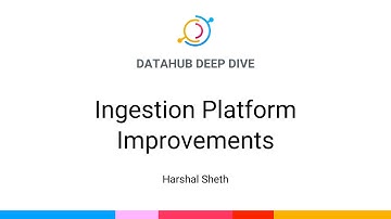 DataHub TownHall (June 2024) - Deep Dive: Ingestion Platform Improvements w/ Harshal Sheth