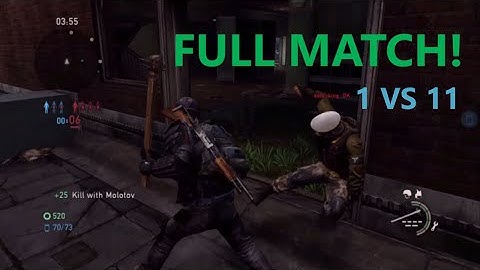 1 vs 11 Comeback (Full Match) - The Last of Us: Remastered Multiplayer (Book Store)