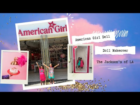 TAKING MY AMERICAN GIRL DOLL TO GET A MAKEOVER