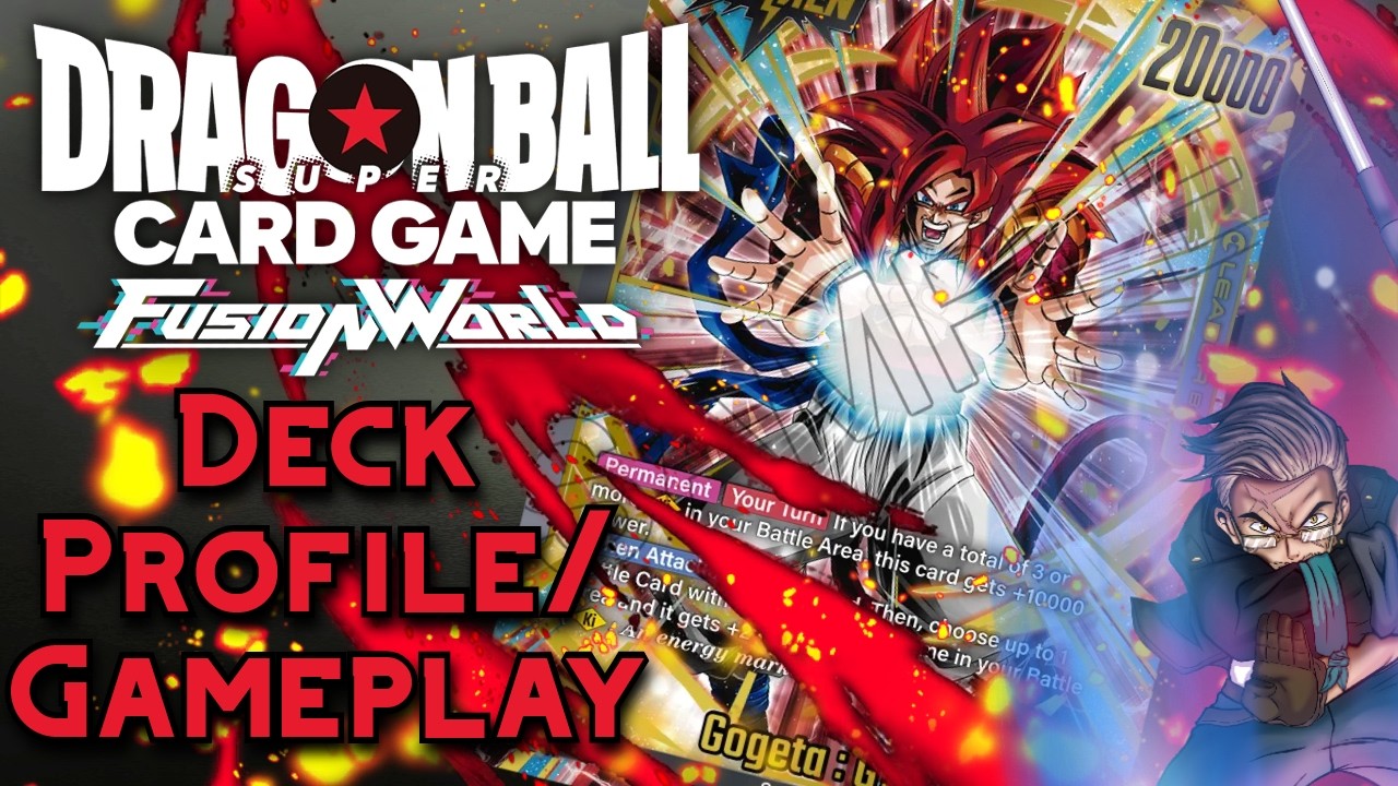 DBSCG Fusion World | Gogeta GT Deck Profile: The King Of Ki