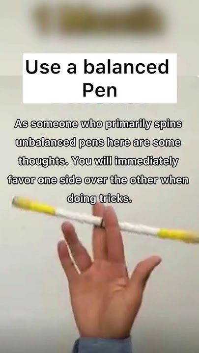 How to Spin a Pen Like in Anime ️ Everyone Should Learn This Pen Trick - How To Spin A Pen Like In Anime