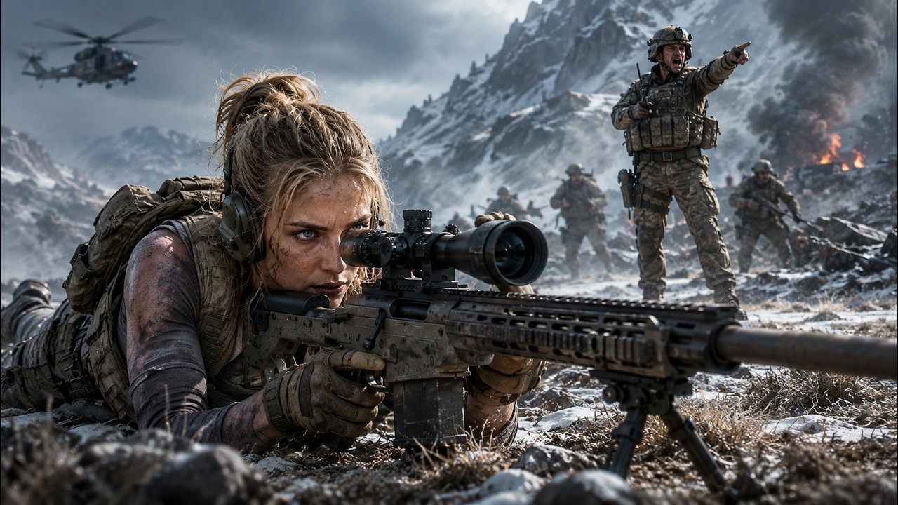 Find Me a Sniper!” The General Ordered — Then She Landed the