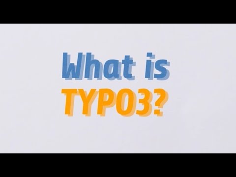 What is TYPO3?