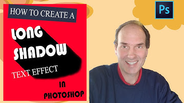 How To Create A Long Shadow Text Effect In Photoshop | Photoshop CC Tutorials