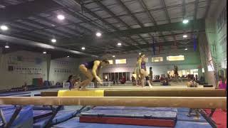 Beam- BHS pike split jump combo
