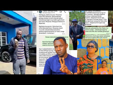 PASTOR NEMEYE YATANGIJE INTAMBARA KU MUHUNGU WE N UMWAMWIGISHIJE YASHATSE GUTANGA AMAFARANGA BIRANGA