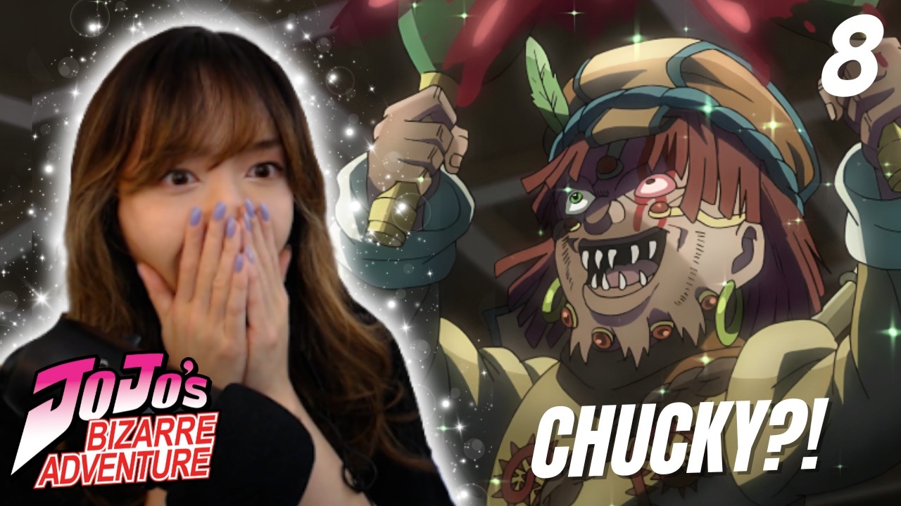 Obony Devil Stand Polnareff vs Ebony Devil 🔥 JoJo's Stardust Crusaders Ep 8 REACTION ...