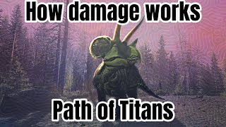 How damage works | Path of Titans