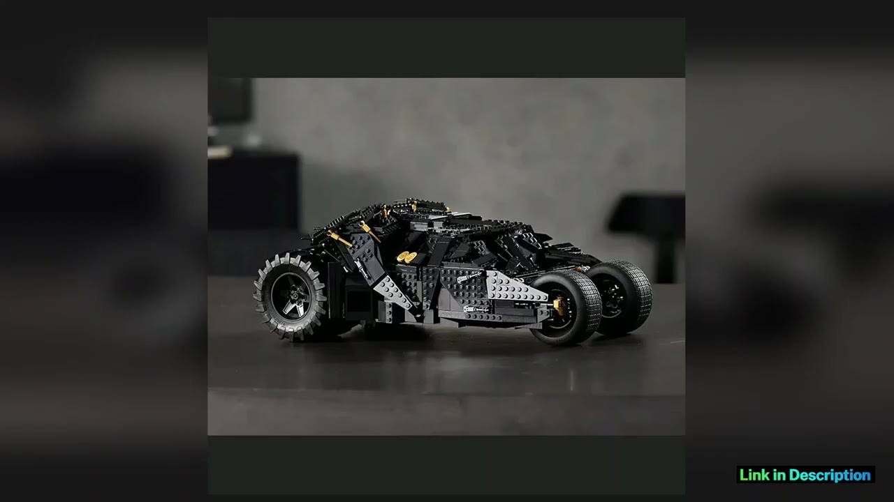 2049PCS Super Hero Batmobile Tumbler Car Building Blocks With 2 Figures Construction Bricks