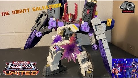 UNITED GALVATRON! (Transformers Video Reviews)
