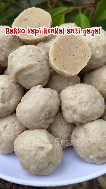 Resep bakso sapi blender anti gagal super praktis