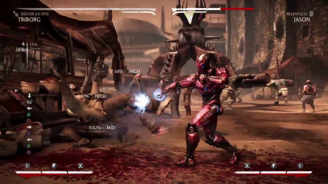 This is what Sektor can do with infinite super meter (MKX)