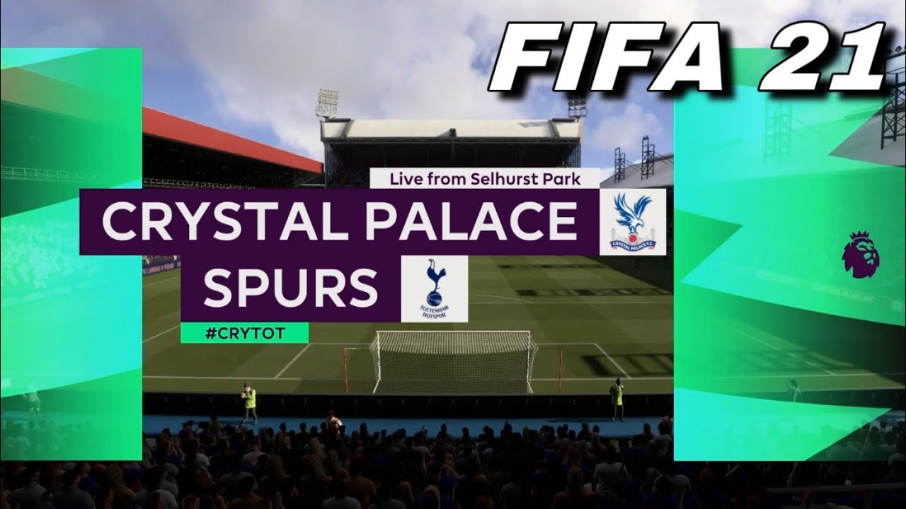 Crystal Palace VS Tottenham Spurs - Premier League 2021 | PS4 