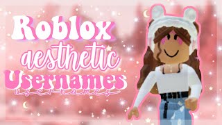 5  Aesthetic roblox usernames (2020!!) not taken