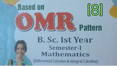 B.Sc. maths semester 1 //objective// maths MCQ //Agra University MCQ maths//calculas maths MCQ
