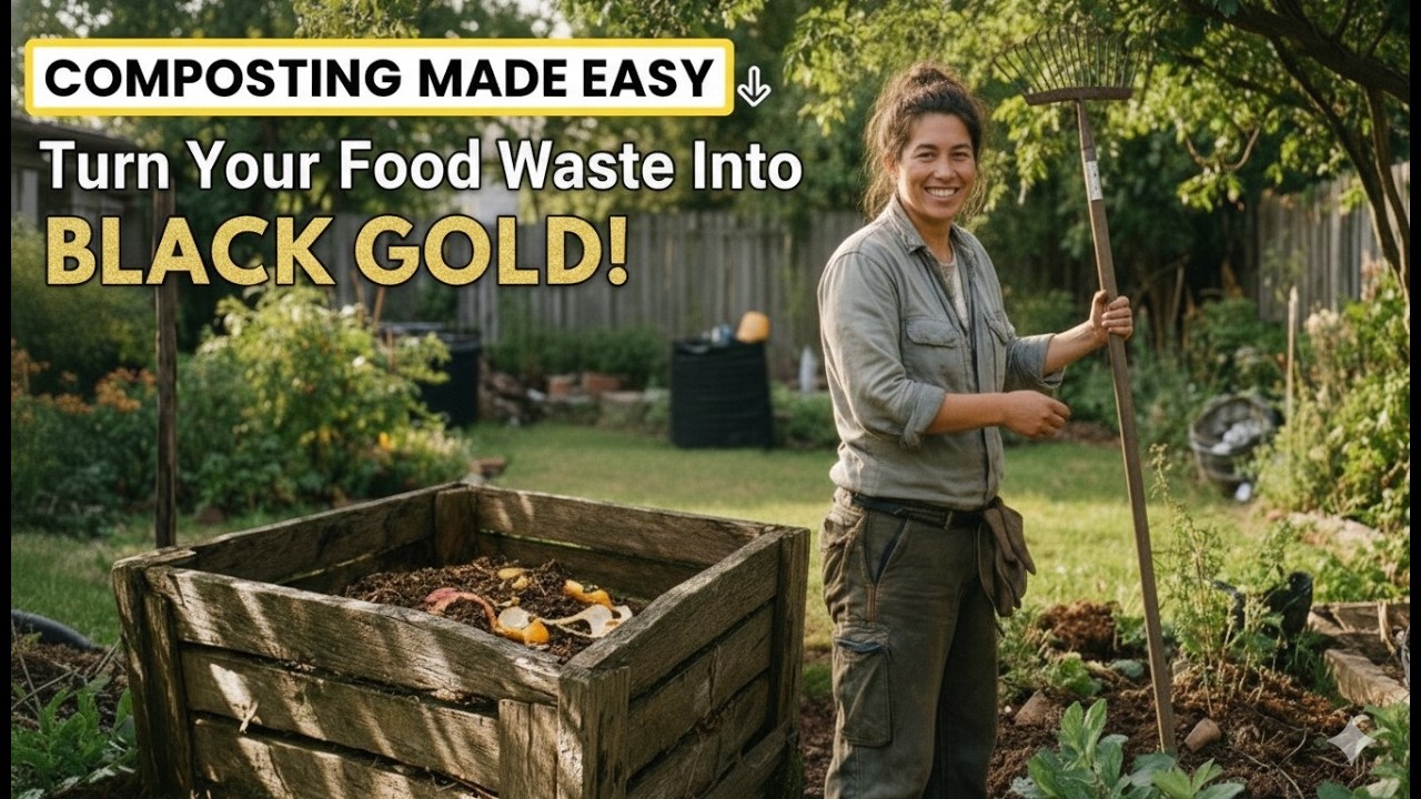 Composting Made Easy: Turn Your Food Waste into Black Gold