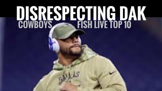 #Cowboys Fish at 6 LIVE! Disrespecting Dak in Rankings - Top 10 Takes from Frisco