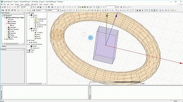 232  Ansys Maxwell | Magnetoestatic| Torque of Permanent Magnet 2:3