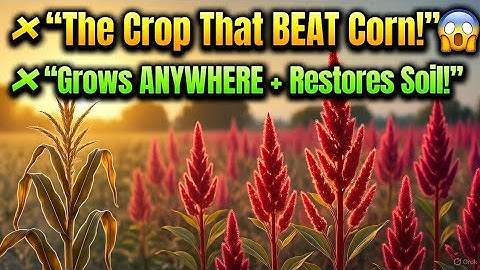 This Forgotten Super crop Outsmarted Corn — And Could Save Our Future! 