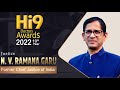 Hi9 healthcare awards of the decade 2022   justice n v ramana garu  former chief justice of india
